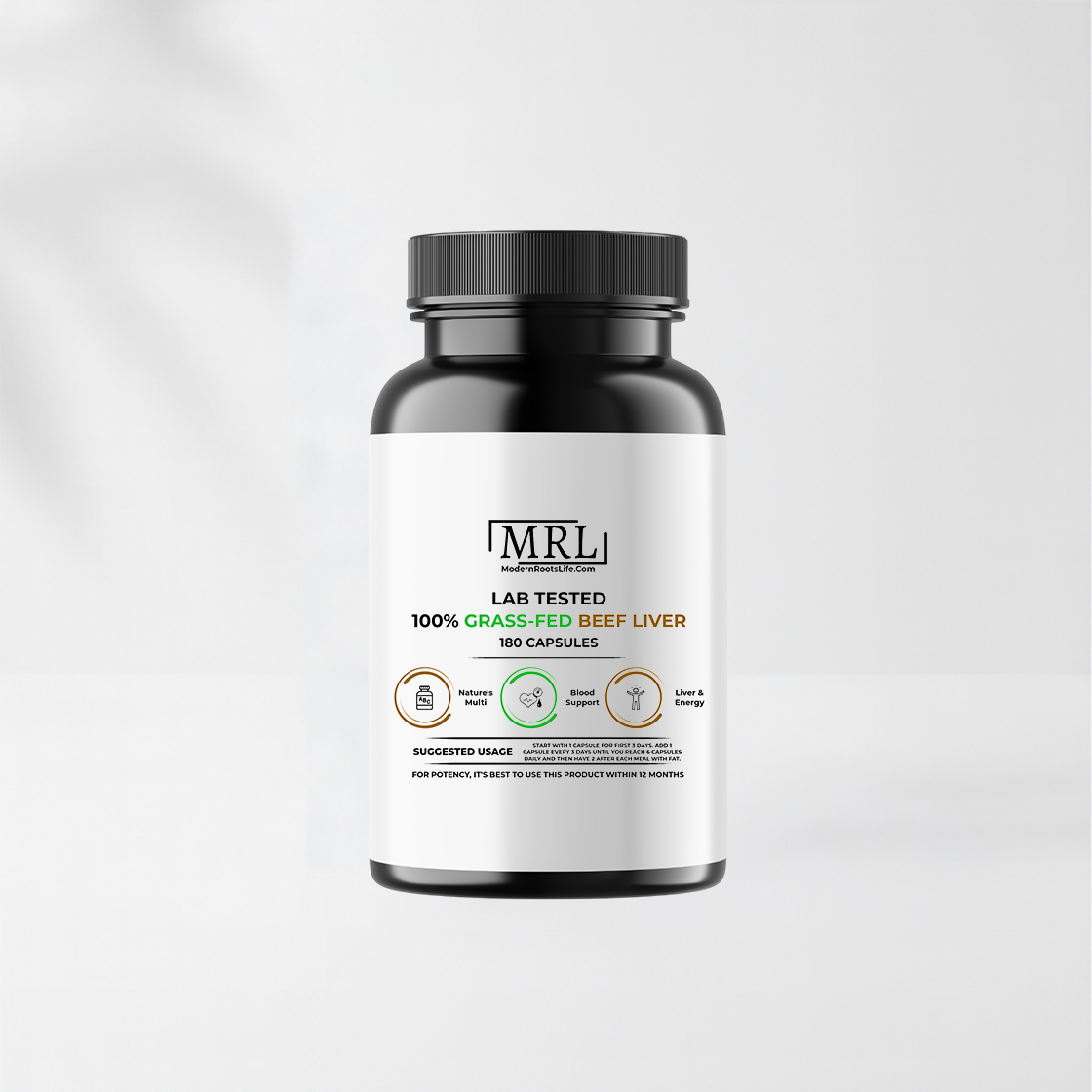 Grass Fed Beef Liver Capsules